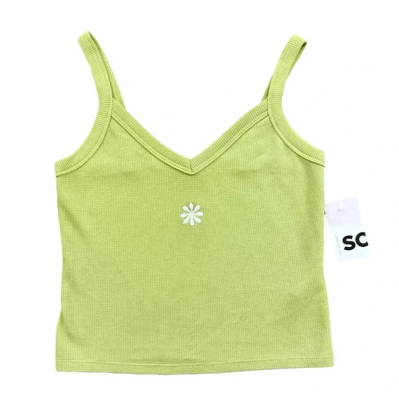 NWT Daisy Crop Tank Top - Picture 1 of 11